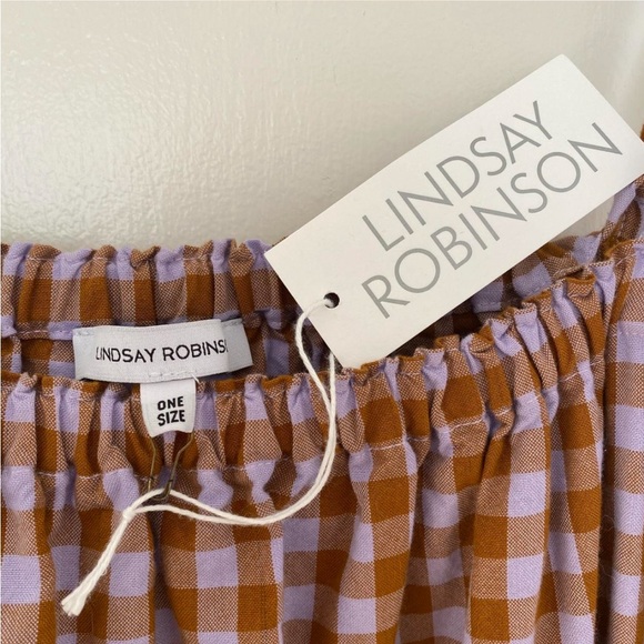 Lindsay Robinson Gingham Midi Dress - Picture 3 of 4